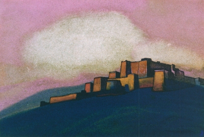 Рерих Н.К. Тибетская крепость. 1936.