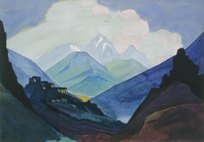 Рерих Н.К. чанг-ла. горный перевал. 1932.