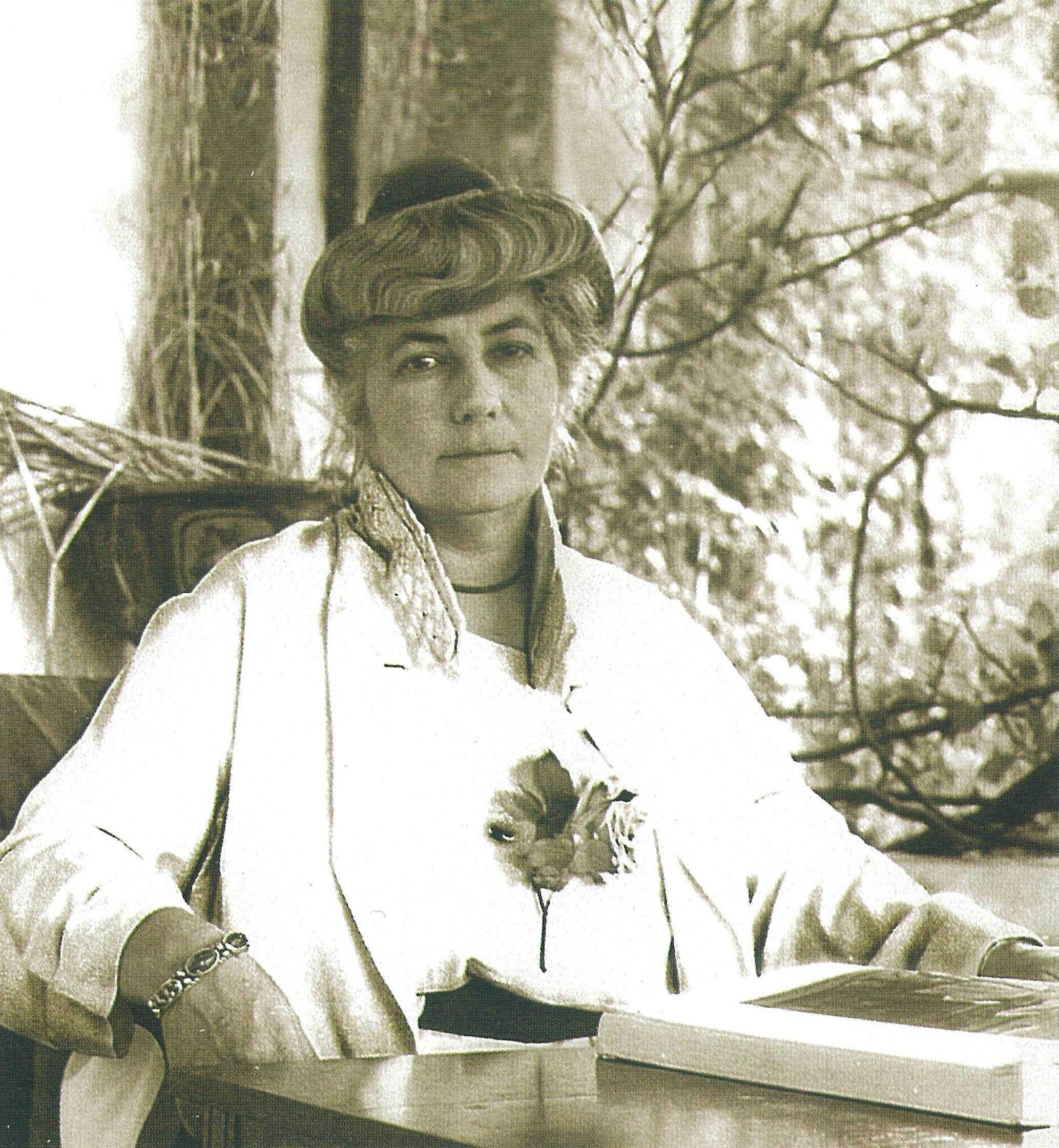Elena Ivanovna Rerich 1930 e godi Kulu